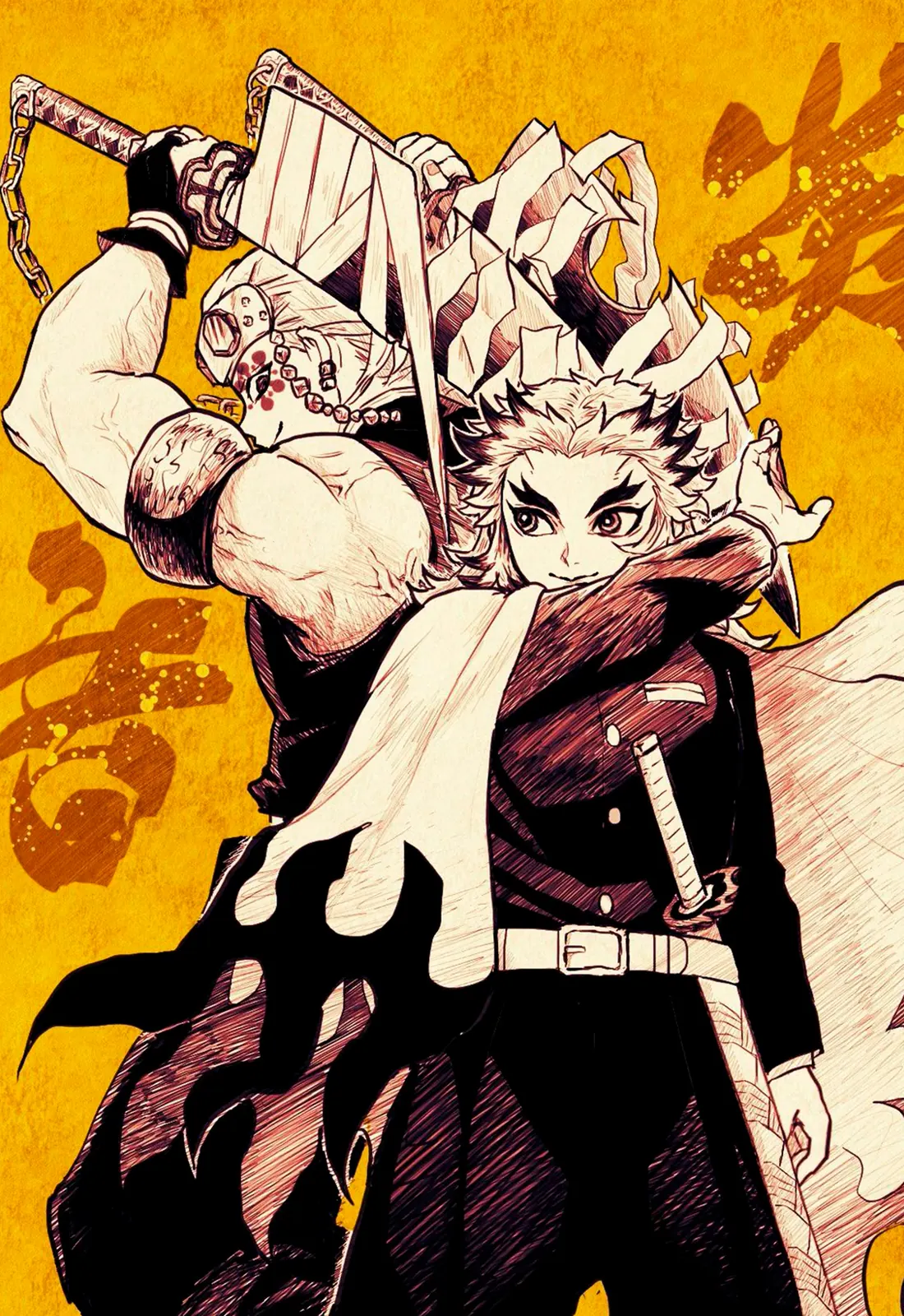 Rengoku y Uzui